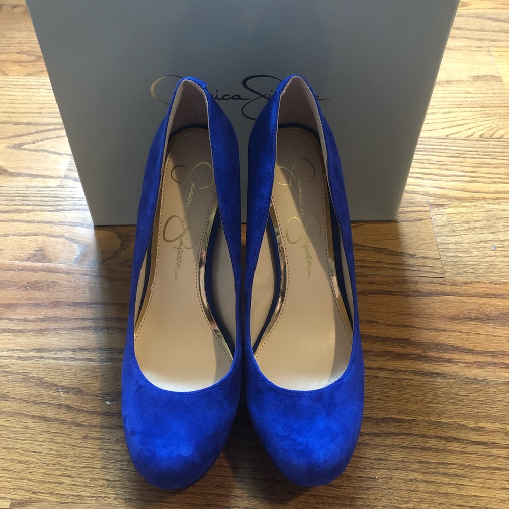 COPY - Pair of platforms by Jessica Simpson. Sz 8.5 m